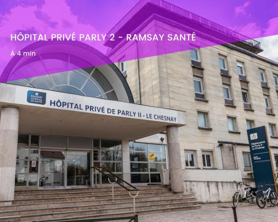 Le Cocon Des Couples Tout Proche Versailles - En Face De L'Hopital Mignot لو شيسني المظهر الخارجي الصورة